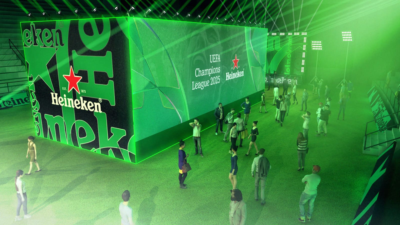 Heineken® promove uma experiência única em Belo Horizonte para assistir à final da UEFA Champions League 2025