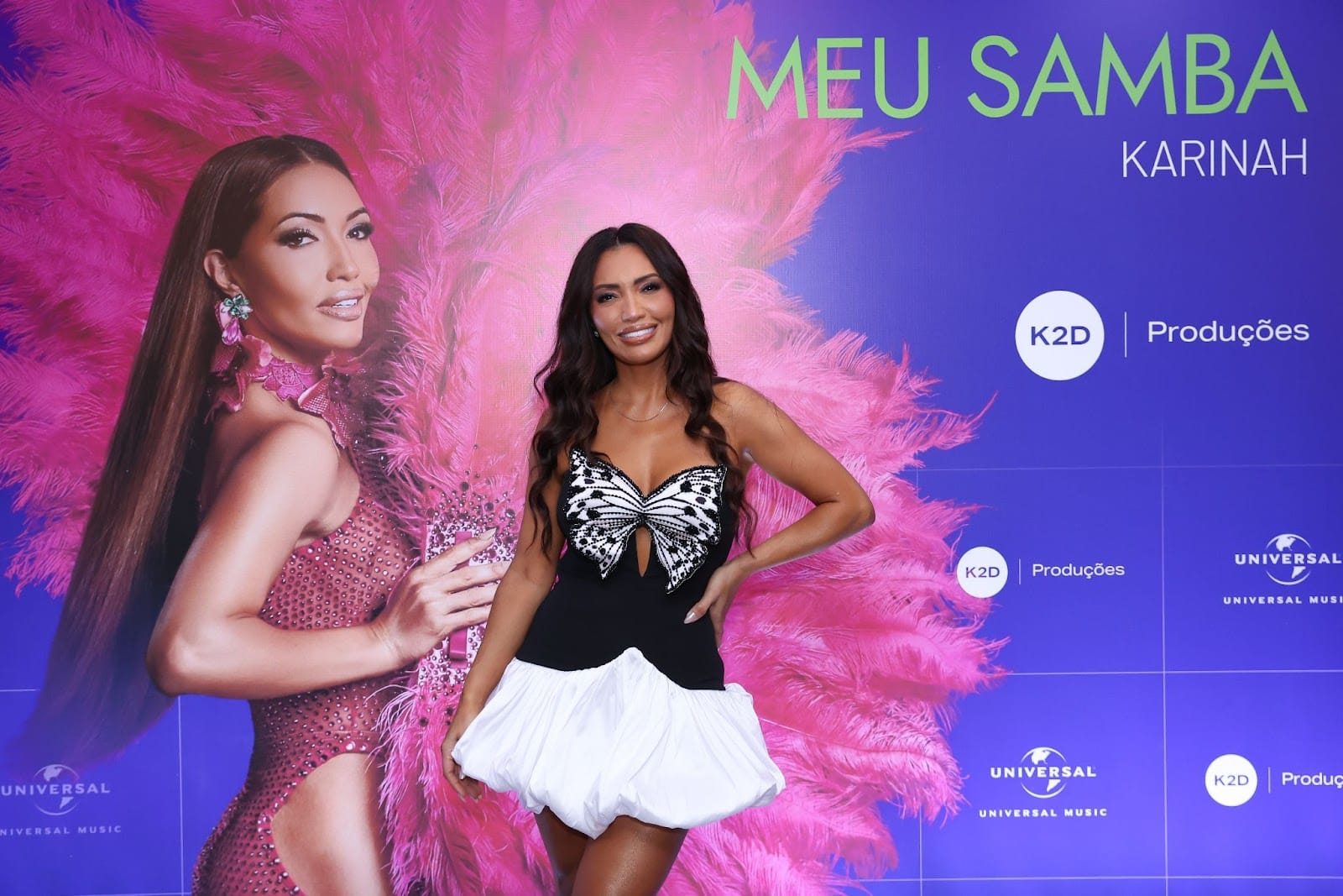 Karinah celebra aniversário e pré-lançamento de álbum com show no Bar do Zeca Pagodinho