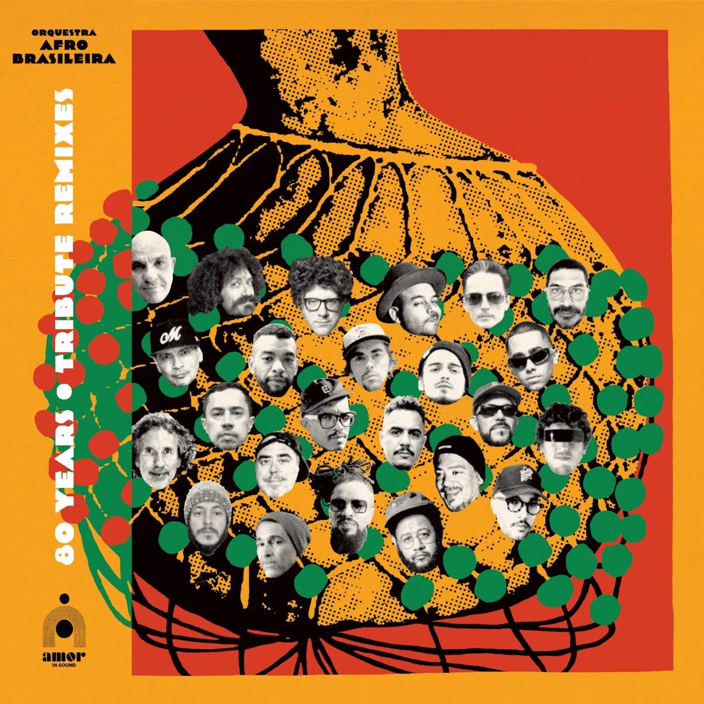 Novo lançamento da Amor in Sound, 80 anos (Remixes) é uma celebração ao legado da Orquestra Afro-Brasileira