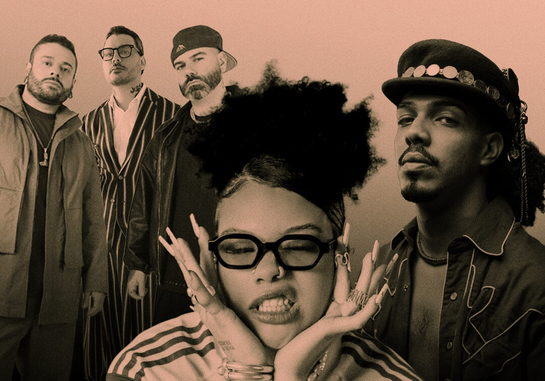 O trio vencedor do Grammy se une às revelações paulista e pernambucana para lançar faixa com todo o tempero do Brasil nesta quinta-feira (28)