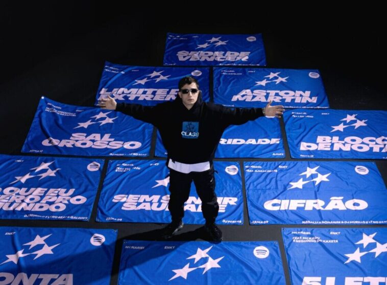 MC Hariel anuncia tracklist de Eh Noiz Ki Tá com bandeiras espalhadas por São Paulo em parceria com o Spotify 2 MC Hariel