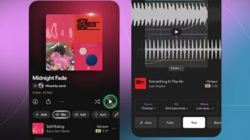 crie suas próprias transições personalizadas no Spotify
