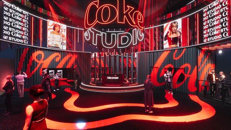 Coke Studio no The Town 2025: conheça as ativações do espaço 1 Coke Studio no The Town 2025- conheça as ativações do espaço