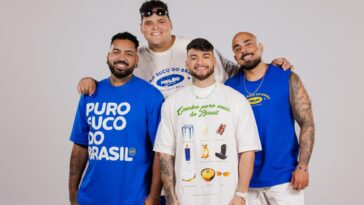 Menos é Mais é TOP 1 e 2 das mais ouvidas do país com 'MOLHO