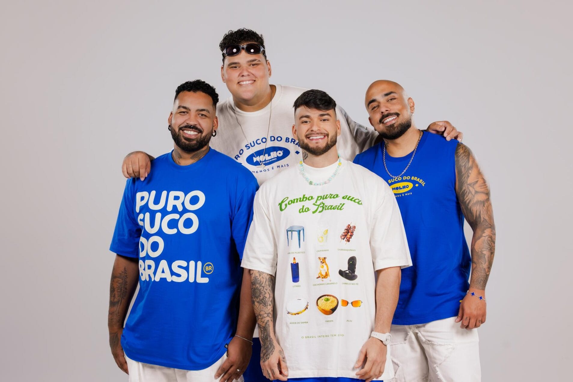 Menos é Mais é TOP 1 e 2 das mais ouvidas do país com 'MOLHO