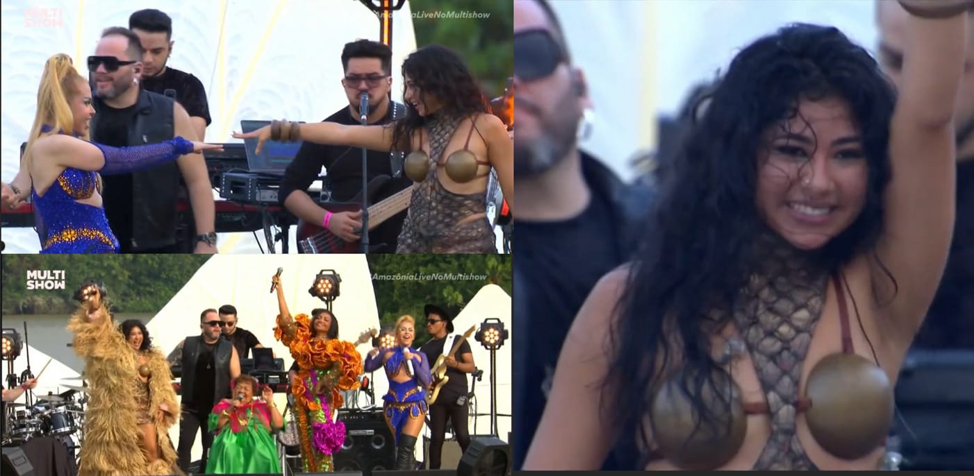 Zaynara brilha no Amazônia Live e celebra a força da música paraense com Joelma, Dona Onete e Gaby Amarantos