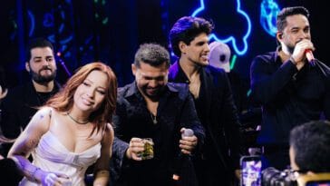 Henry Freitas anima casamento de Mari Fernandez e Julia Ribeiro com show completo e participações especiais