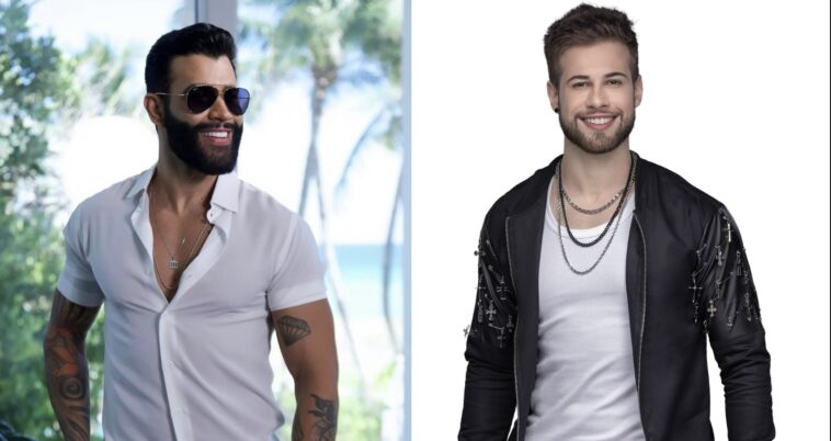 O que o Embaixador e o Junior Villa têm em comum? Beleza, carisma e agora… o olhar voltado para o mercado latino! 2 Gusttavo Lima