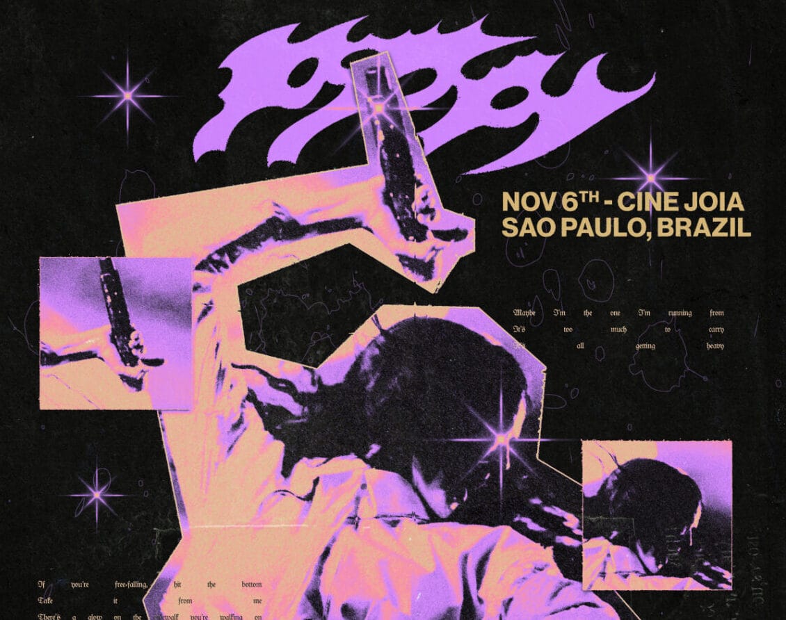 Poppy anuncia show solo em São Paulo no dia 06 de novembro, no Cine Joia