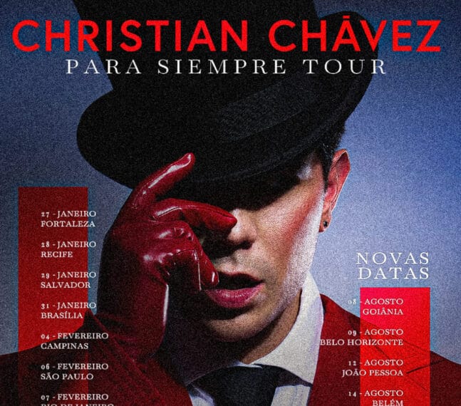 Christian Chávez se prepara para desembarcar no Brasil para temporada de shows e reencontros especiais com os fãs 2 Christian Chávez