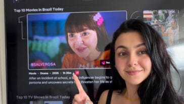 Suspense #Salve Rosa, protagonizado por Klara Castanho, alcança o topo da Netflix