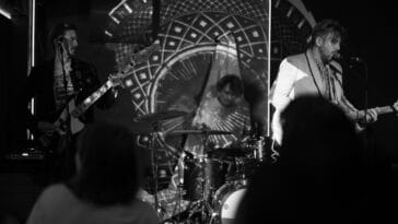 08 - The Mosfets - The Mosfets B&W Press Photo