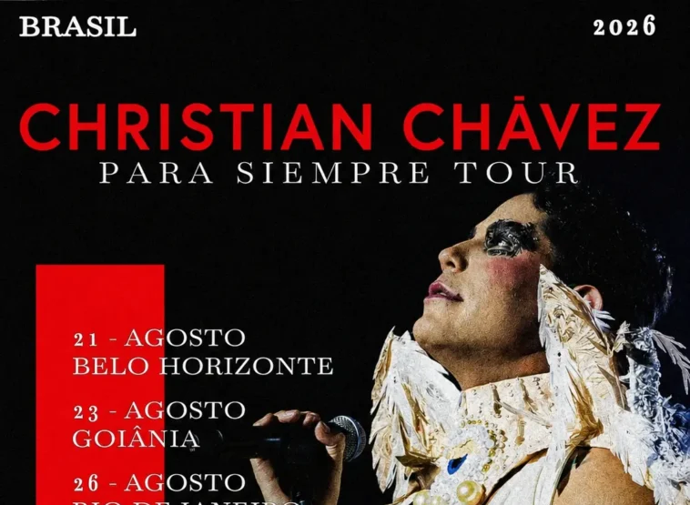 Christian Chávez retorna ao Brasil em agosto com a segunda etapa da "Para Siempre Tour" 2 Christian Chávez