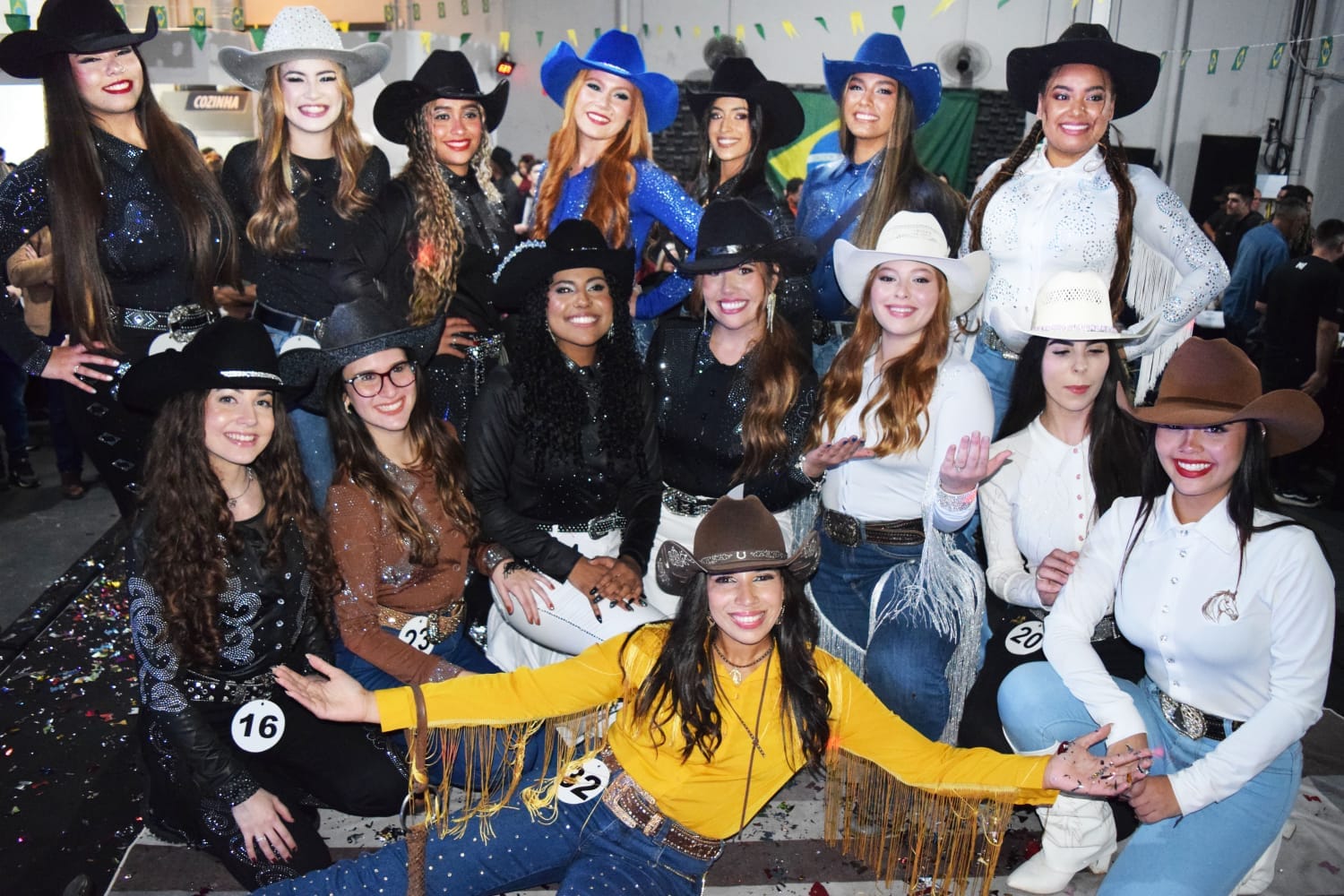 31ª Festa do Peão de Boiadeiro de Piracicaba elege as finalistas do concurso da Rainha 1 Concurso da Rainha finalistas