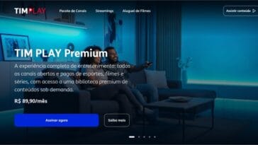 TIM testa plataforma de entretenimento com oferta integrada de conteúdos